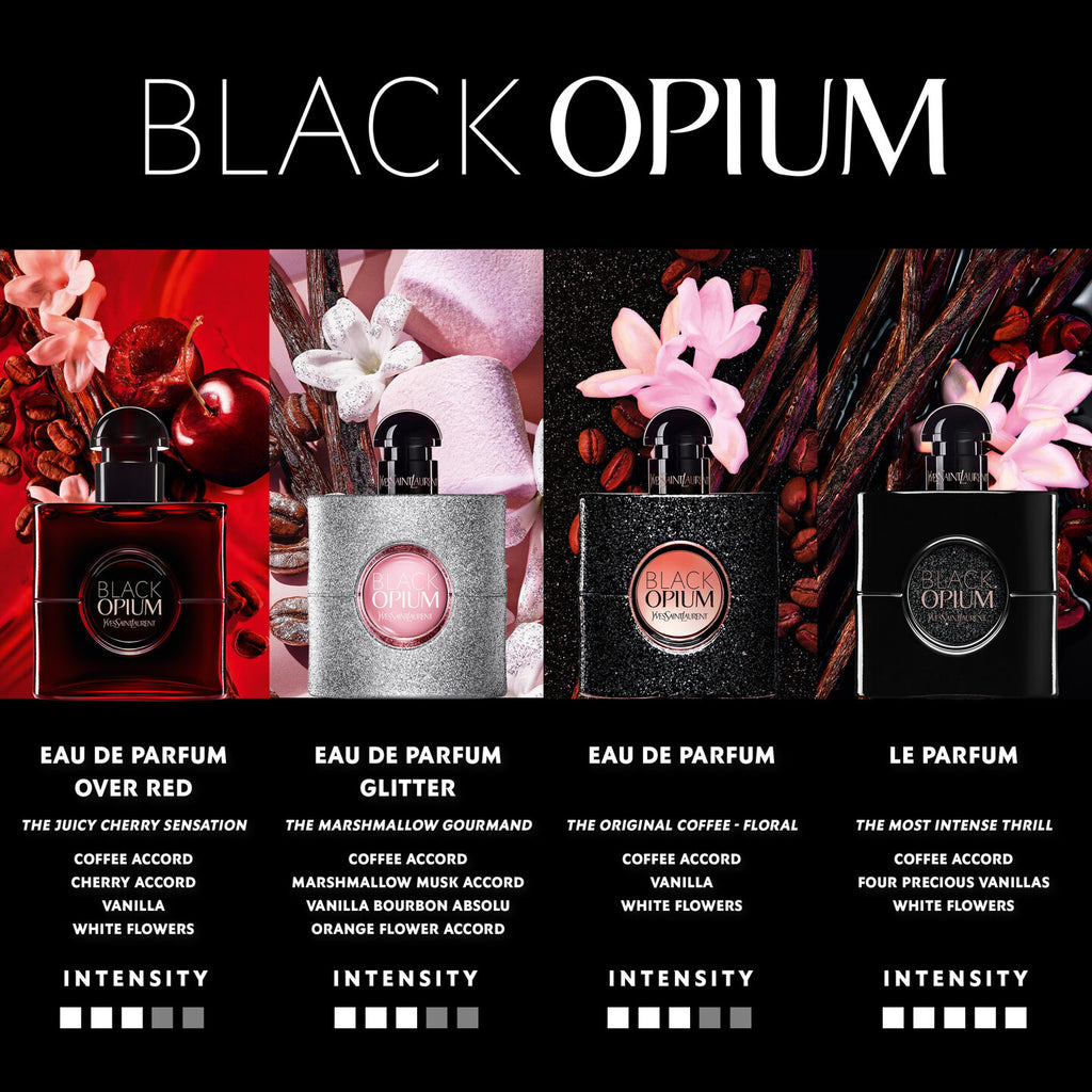 YVES SAINT LAURENT - BLACK OPIUM EAU DE PARFUM GLITTER
