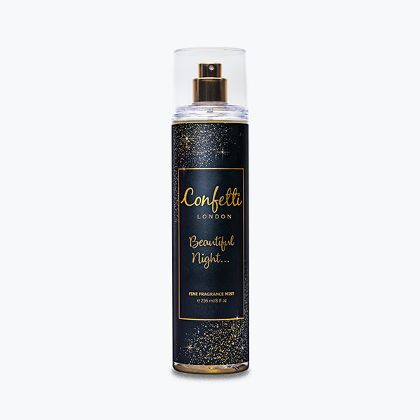 Confetti Beautiful Night Body Mist