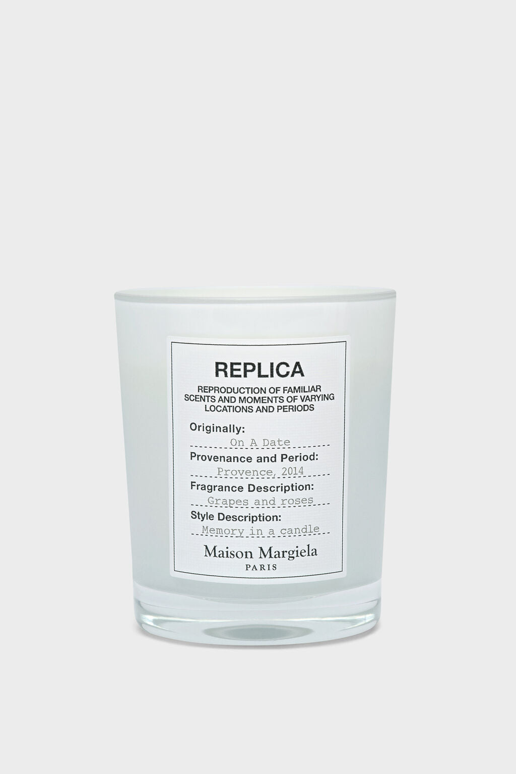 MAISON MARGIELA PARIS - Replica On A Date Candle
