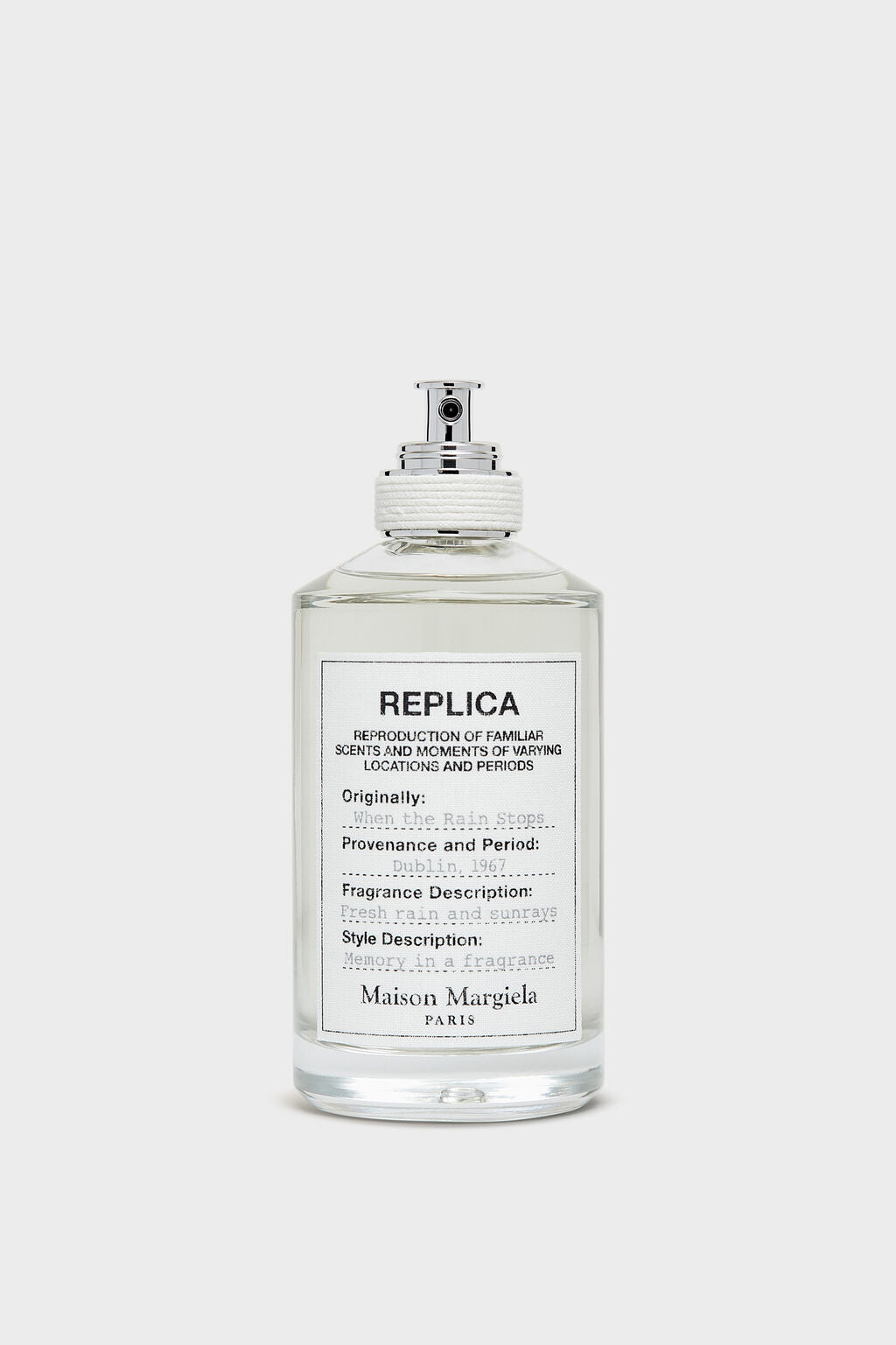 MAISON MARGIELA PARIS - Replica When the Rain Stops